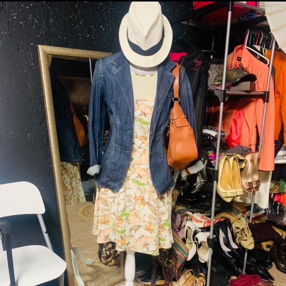 Vintage Vigoss denim blazer jacket - Picture 4 of 4